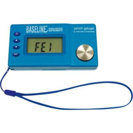 FABRICATION ENTERPRISES Baseline® Electronic Pinch Gauge, 50 lb. Capacity, Blue 12-0475